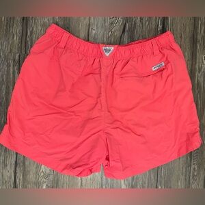 Columbia PFG Coral Pink Fishing Shorts  Men’s Size XL